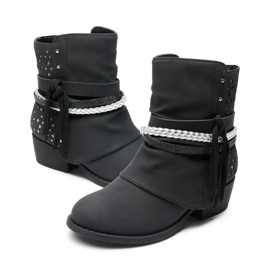 Girls Boots - Non-Slip Sole & Slip-On – main product image