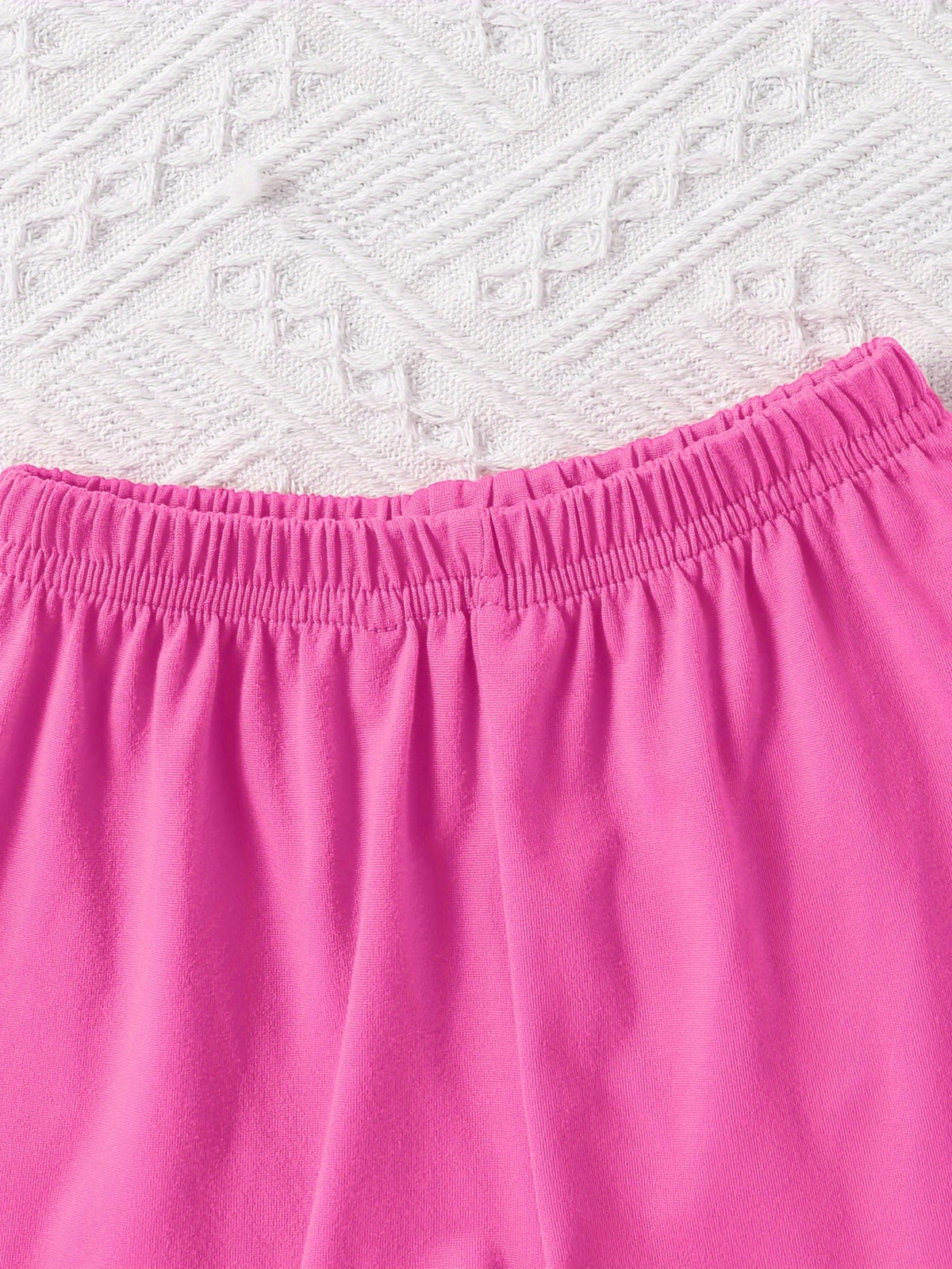 Girls' Bow Detail Outfit Set - Short Sleeve Summer – view 9