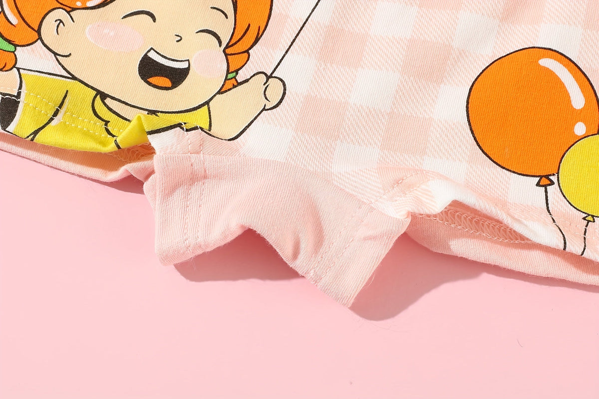 Girls' Boxer Briefs - 12-Pack Assorted Cartoon Print – Sizes 2-3Y–7Y – view 6