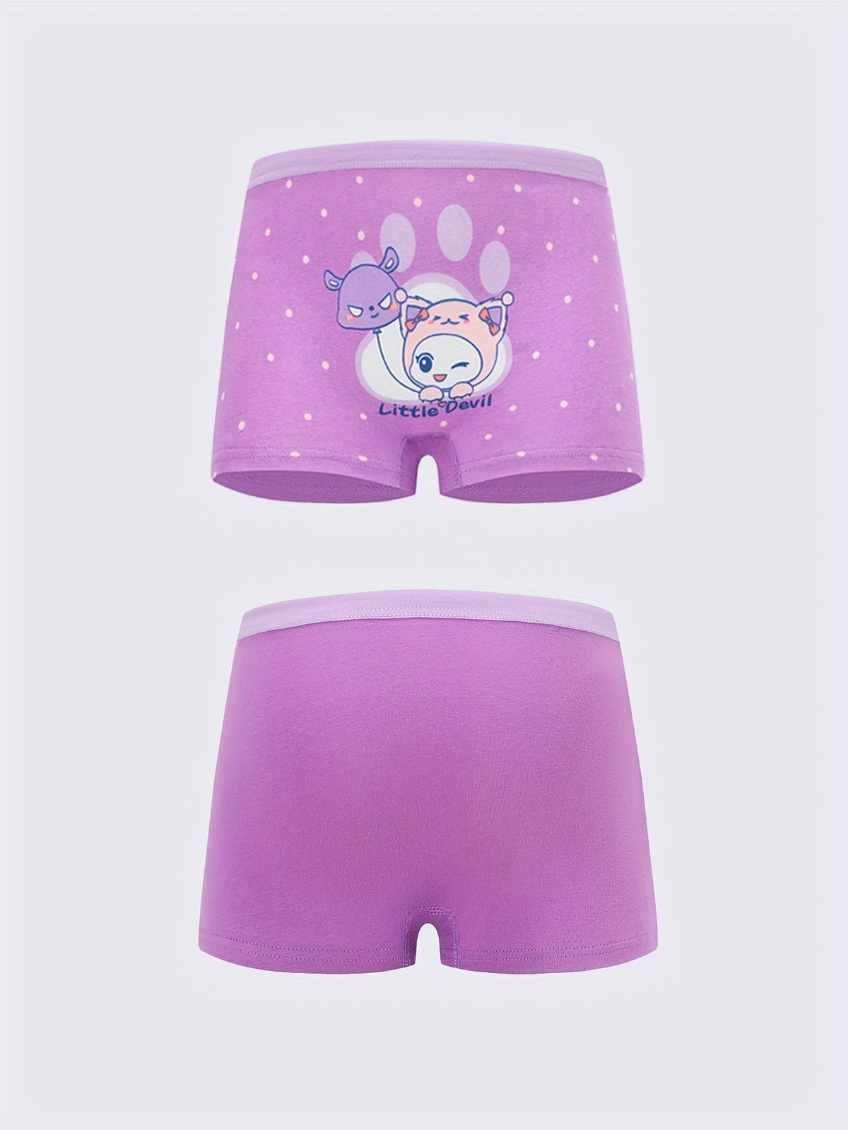 Girls' Boxer Briefs - 8-Pack Animal Print – Sizes 2-3Y–12-13Y – view 2