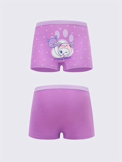 Girls' Boxer Briefs - 8-Pack Animal Print – Sizes 2-3Y–12-13Y – view 10
