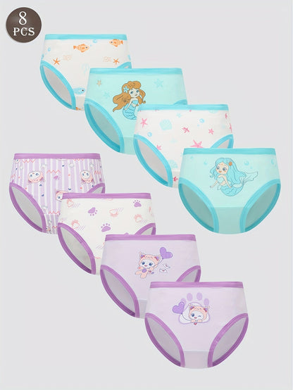Girls' Briefs - 8-Pack Animal Print – view 23