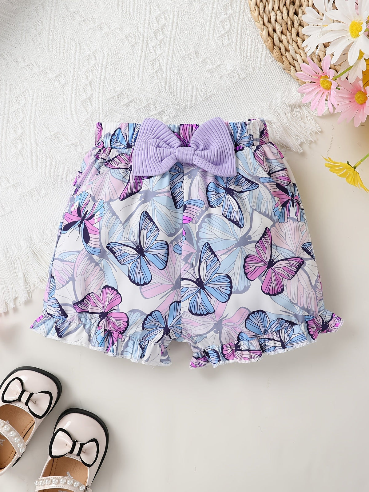 Girls' Butterfly Outfit Set - Summer – view 7