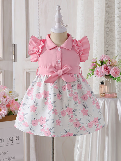 Girls' Casual Dress - Short Sleeve Summer – view 4