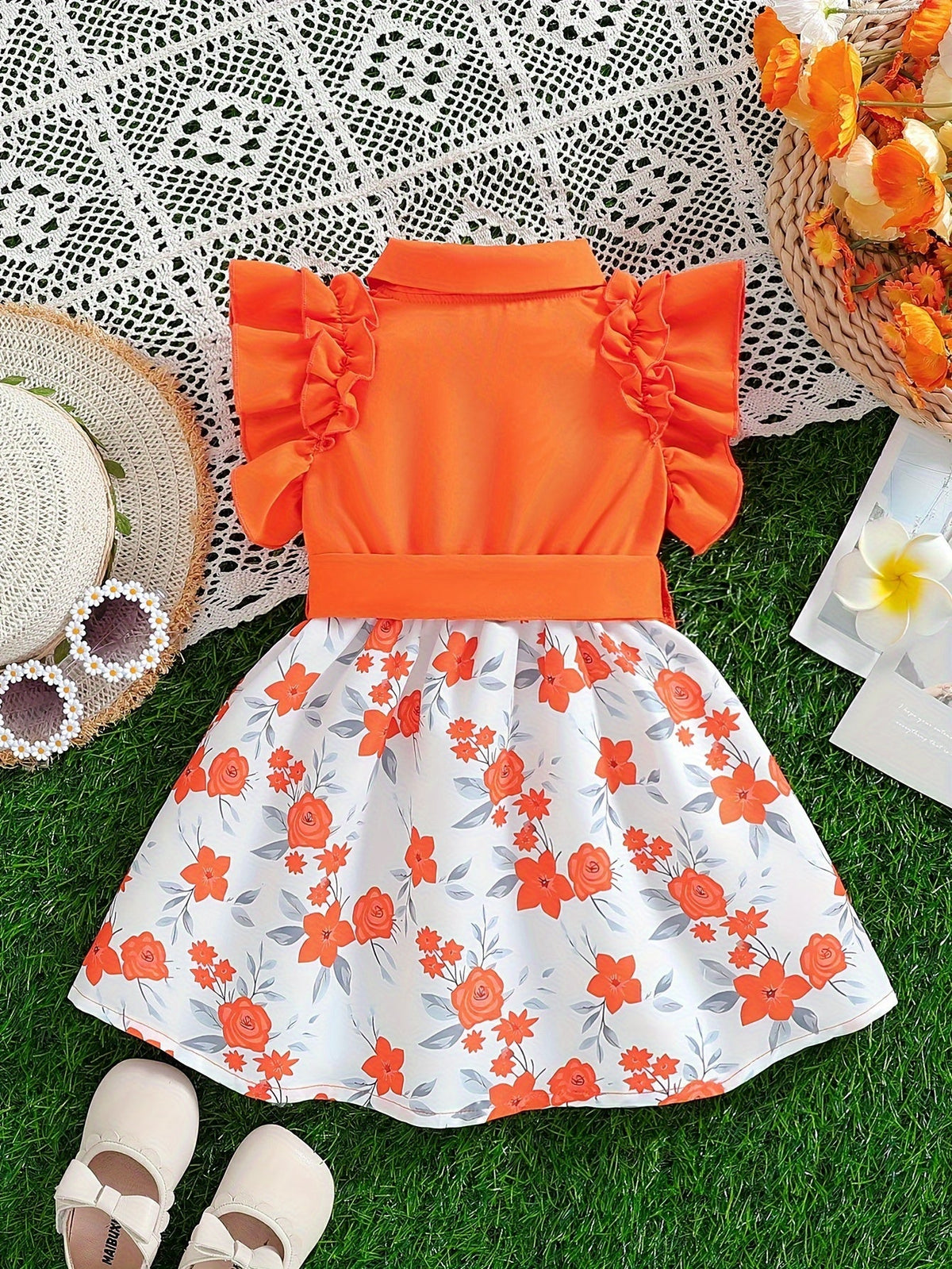 Girls' Casual Dress - Short Sleeve Summer – view 7
