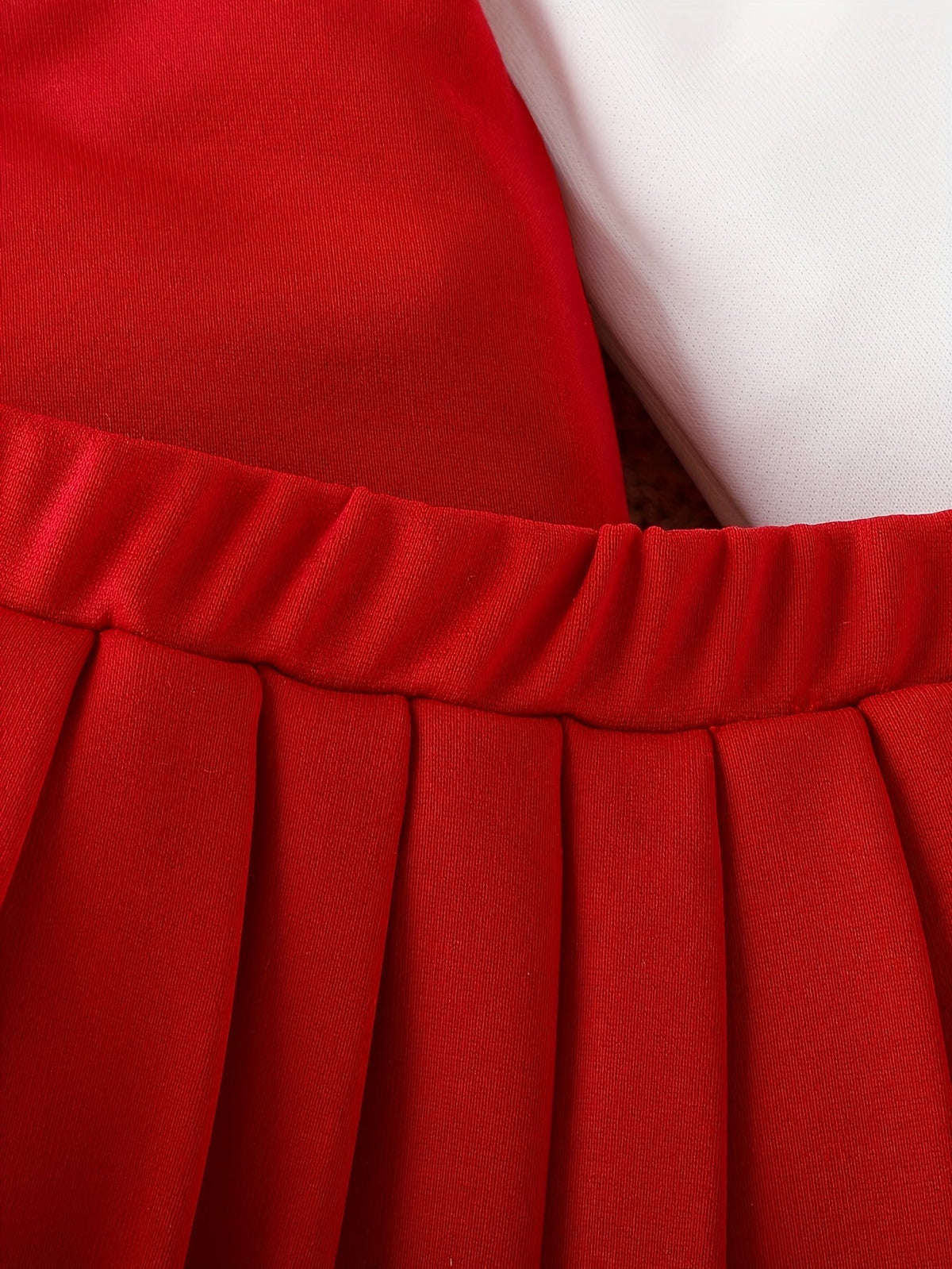 Girls' Casual Outfit Set – Red & White – view 14