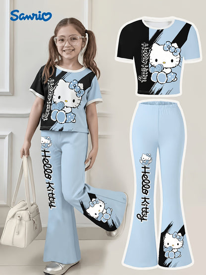 Girls' Casual Outfit Set - Short Sleeve 0981 – view 6