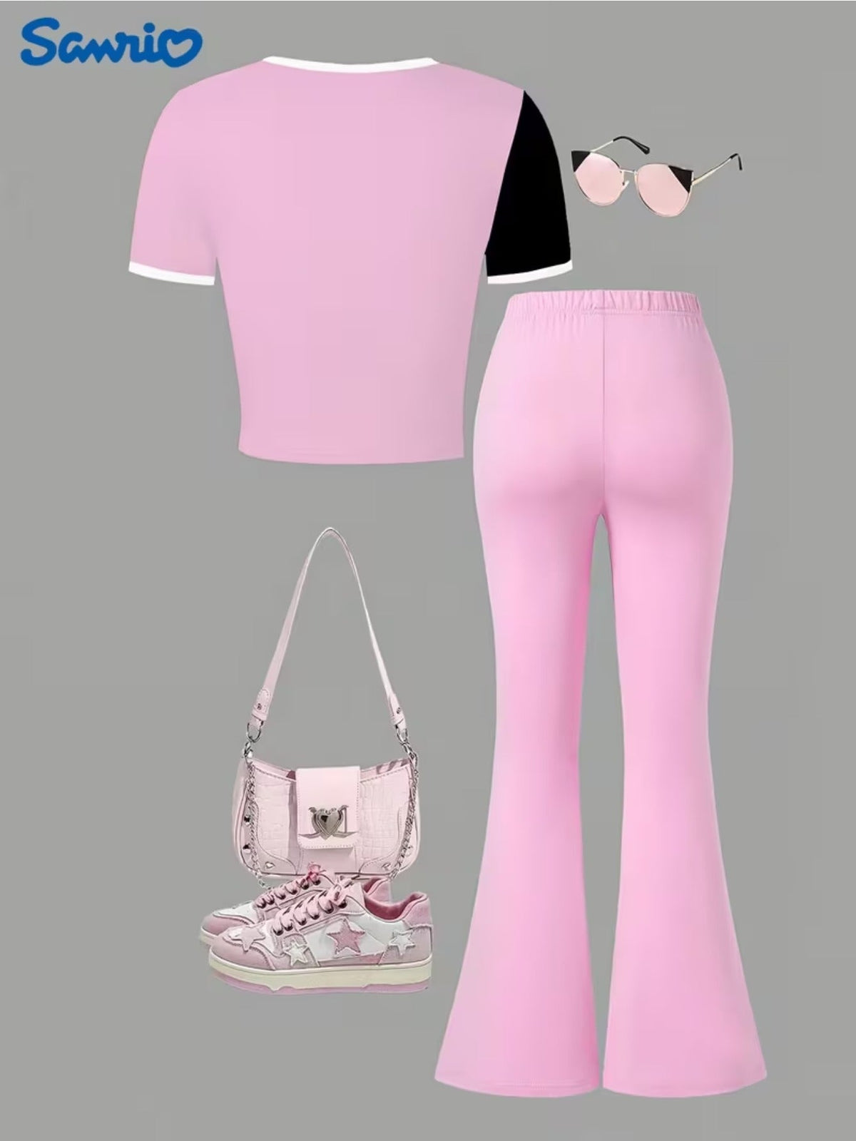 Girls' Casual Outfit Set - Short Sleeve 0981 – view 7