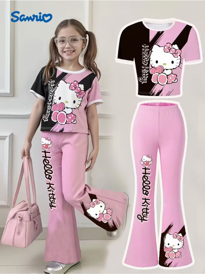 Girls' Casual Outfit Set - Short Sleeve 0981 – view 11