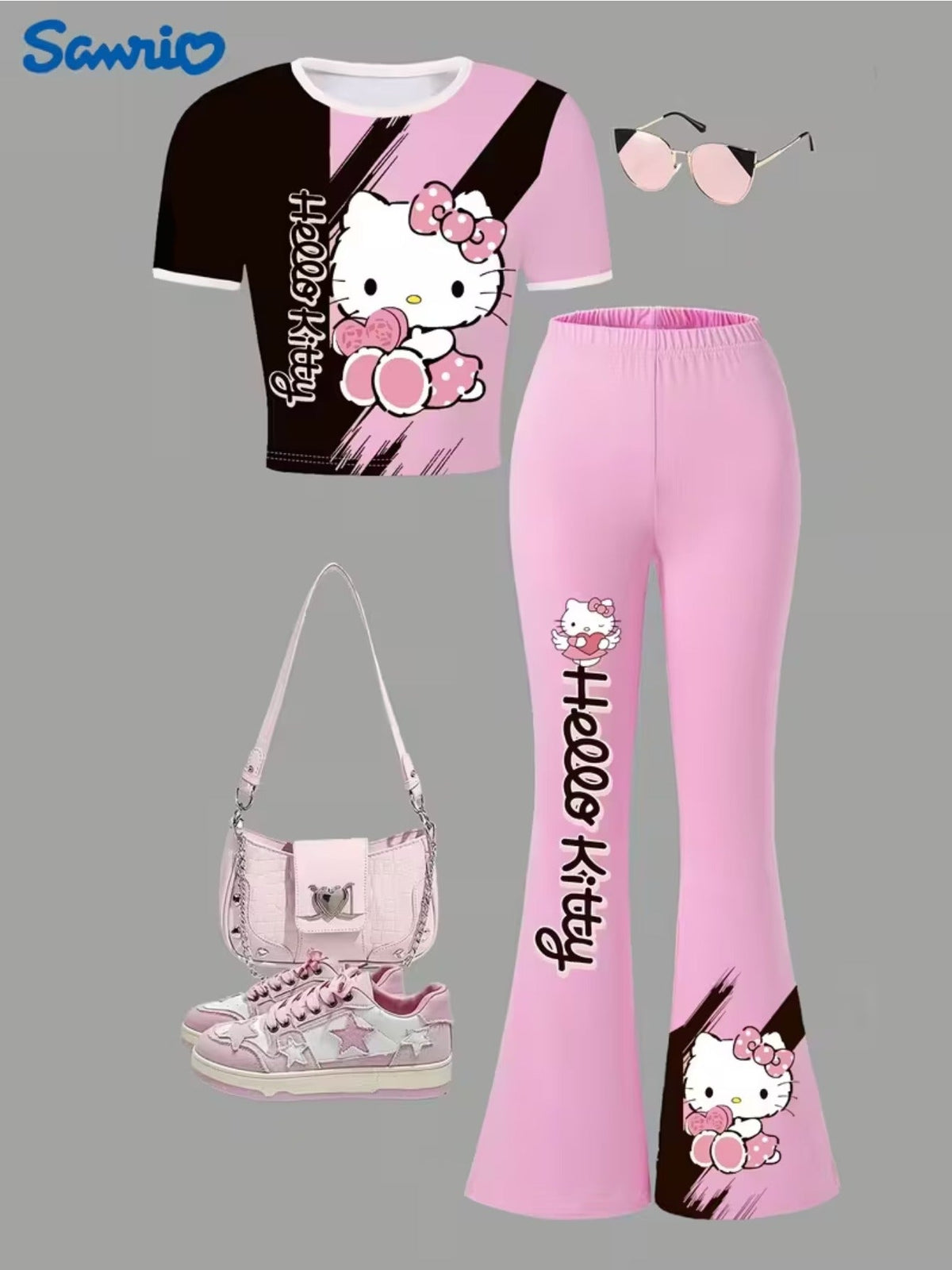 Girls' Casual Outfit Set - Short Sleeve 0981 – view 13