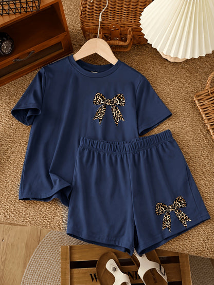 Girls' Casual Outfit Set - Short Sleeve Summer 4549 – view 8