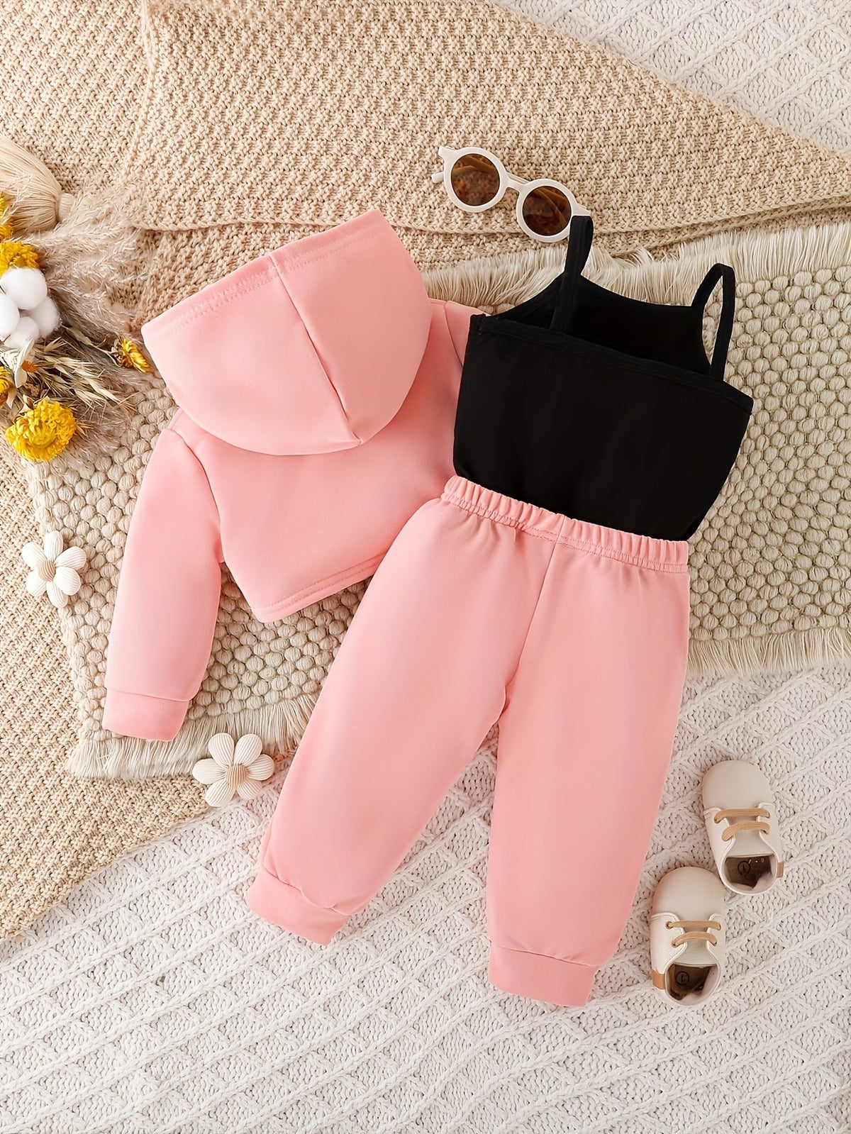 Girls' Casual Outfit Set - Sleeveless Winter – view 2