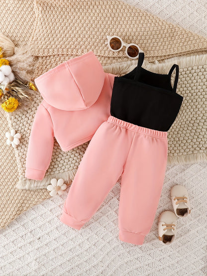 Girls' Casual Outfit Set - Sleeveless Winter – view 2