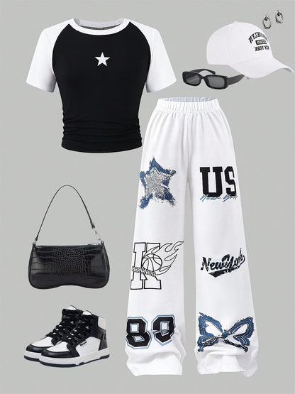 Girls' Casual Outfit Set - Summer – view 3