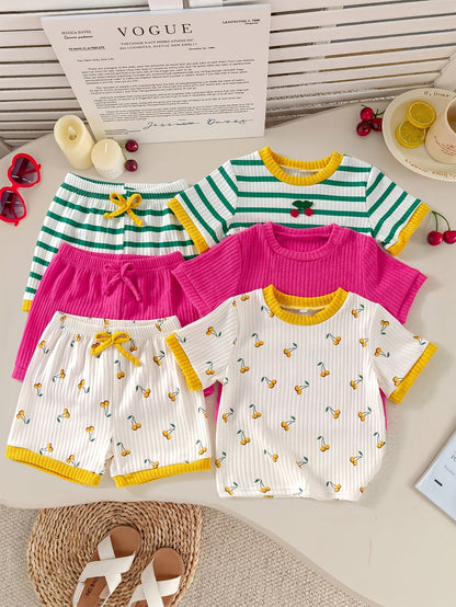 Girls' Casual Shorts - Short Sleeve Summer – view 5