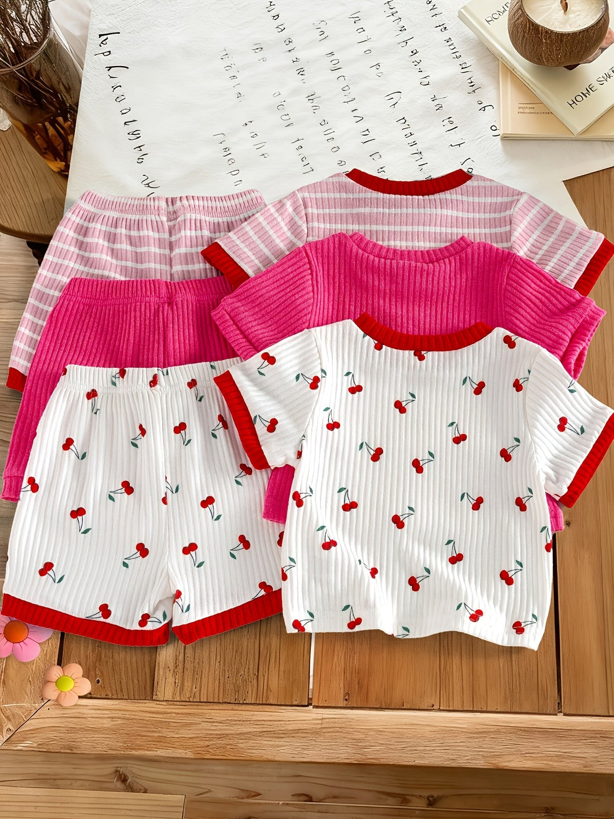 Girls' Casual Shorts - Short Sleeve Summer – view 17