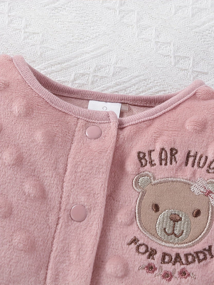 Girls' Clothing Set – Baby Mixed colors Velvet Long-Sleeve Pants – view 3