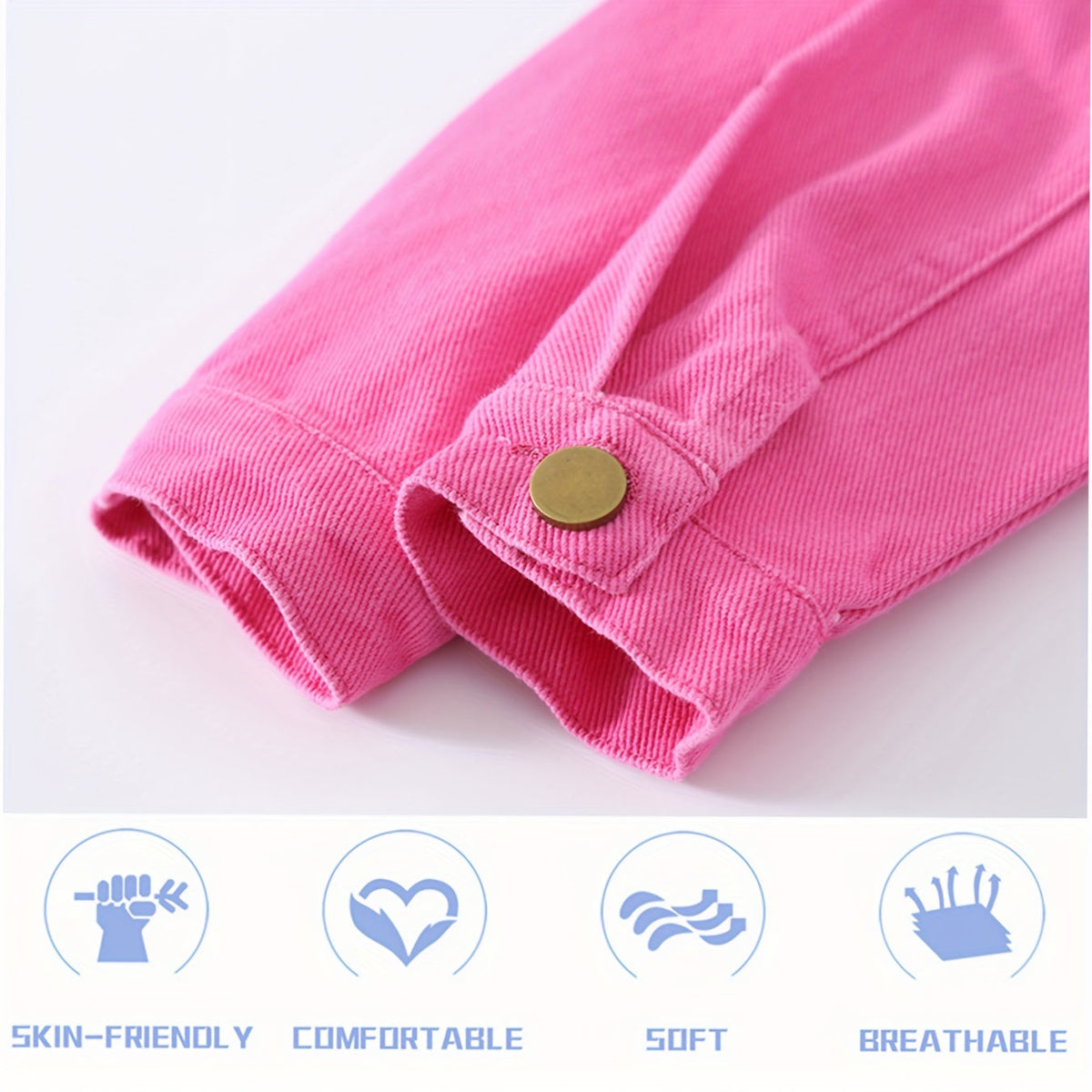 Girls' Coat – Girls' Denim Outerwear – view 9