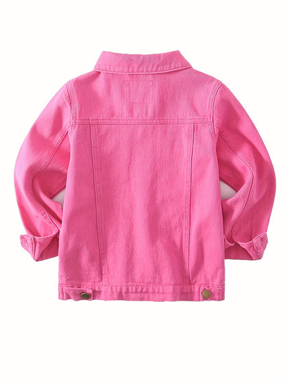 Girls' Coat – Girls' Denim Outerwear – view 10