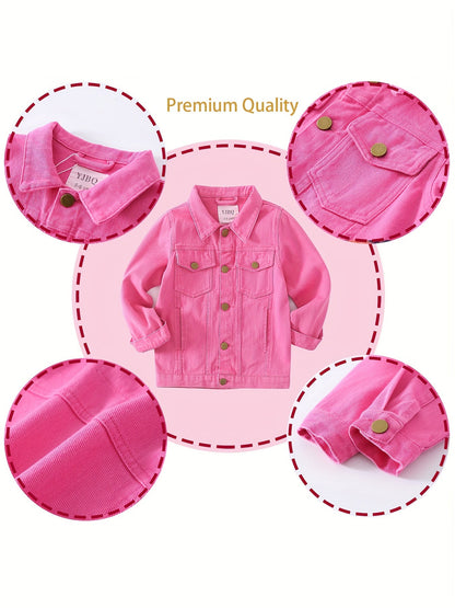 Girls' Coat – Girls' Denim Outerwear – view 11