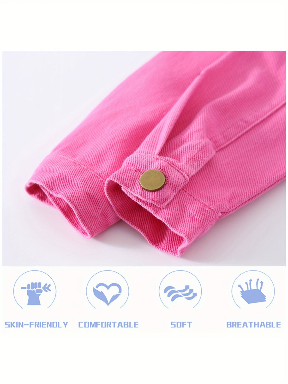 Girls' Coat – Girls' Denim Outerwear – view 12