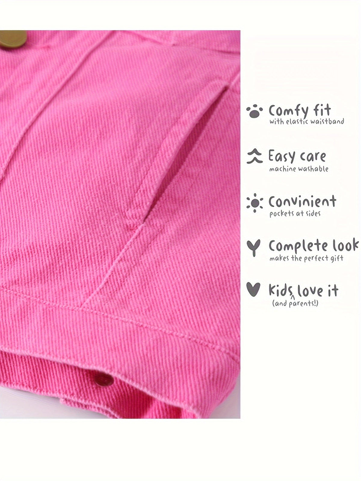 Girls' Coat – Girls' Denim Outerwear – view 13