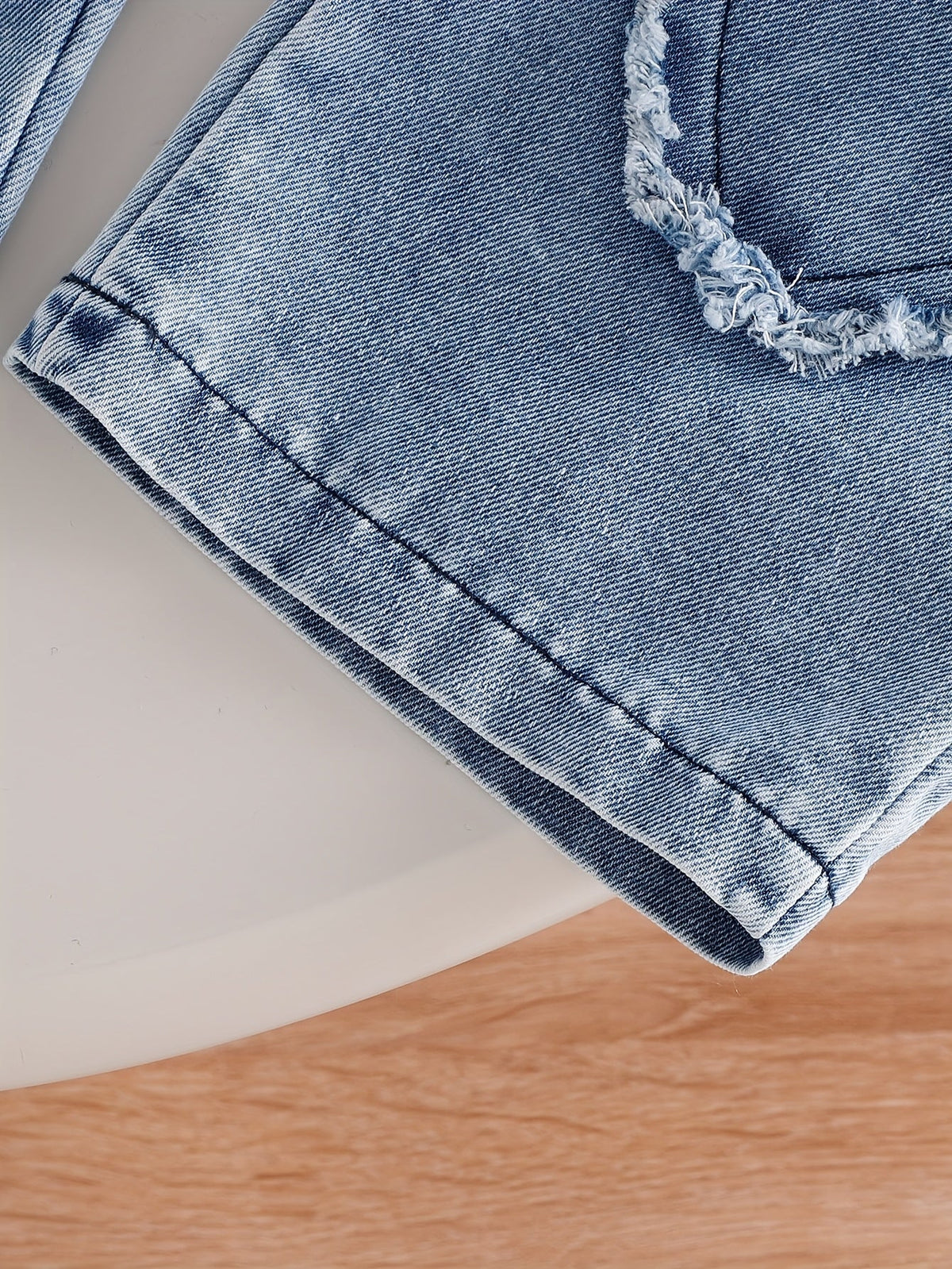 Girls' Denim Outfit Set - Sleeveless Fall – view 18