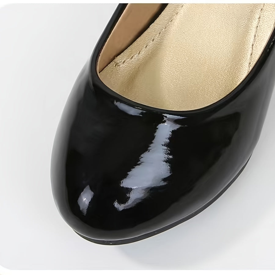 Girls Dress Shoes - Breathable Mesh & Non-Slip Sole – Black – view 4