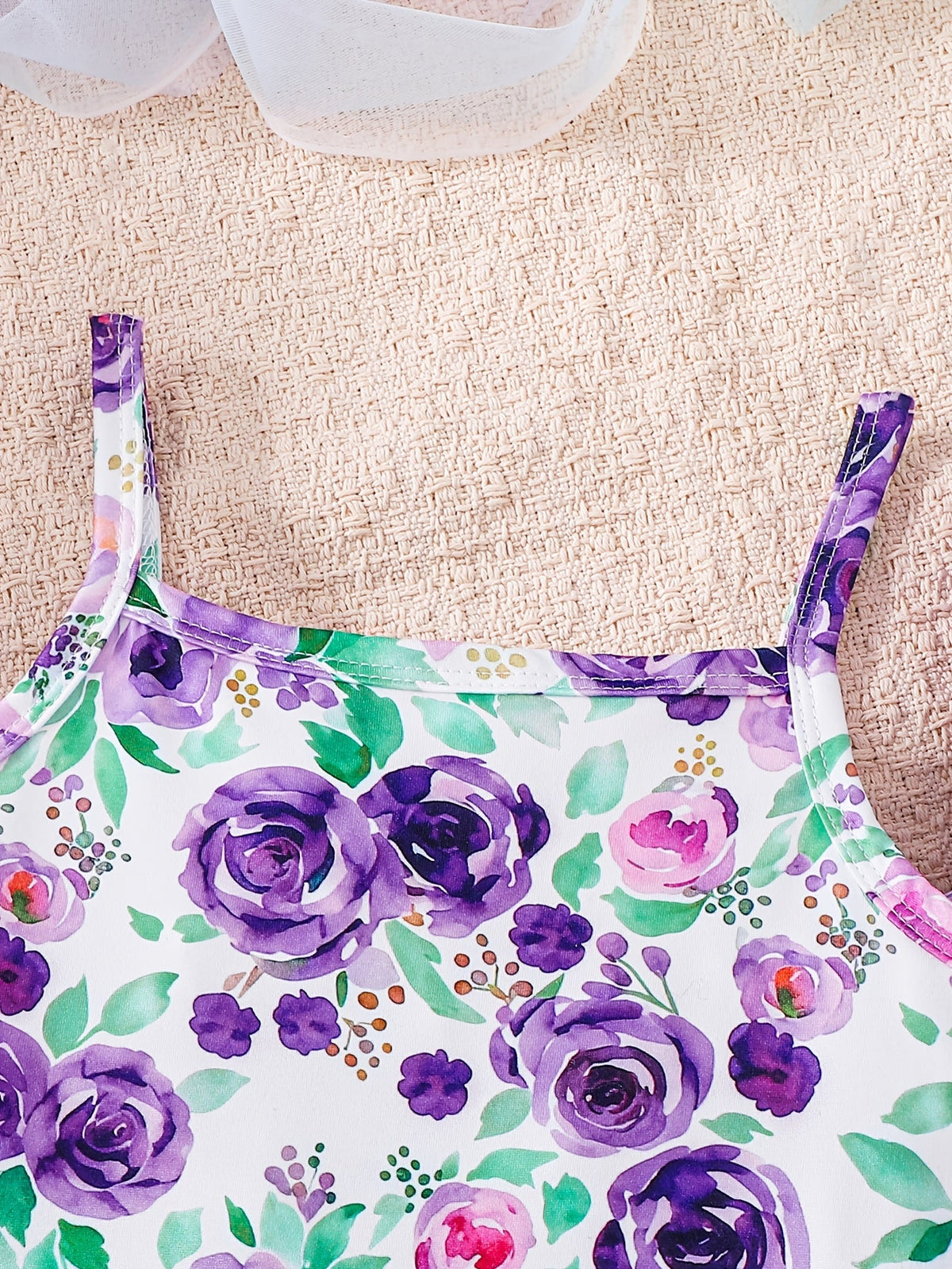 Girls' Floral Outfit Set - Sleeveless Summer 4181 – view 7