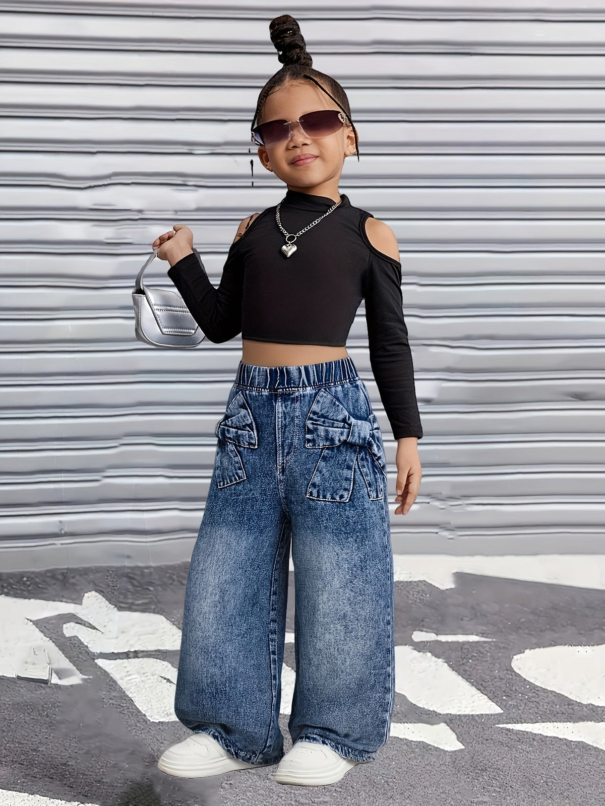 Girls' Jeans – Girls' Denim Pants - Fall – view 7