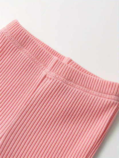 Girls' Leggings – Baby Girl Solid Color Pants – view 21