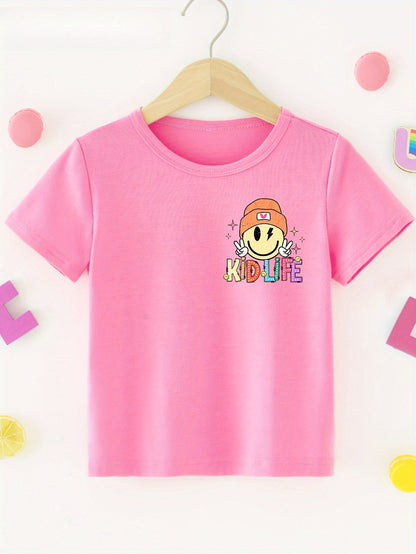 Girls' Little Bit Dramatic T-Shirt - Funny Quote – view 3