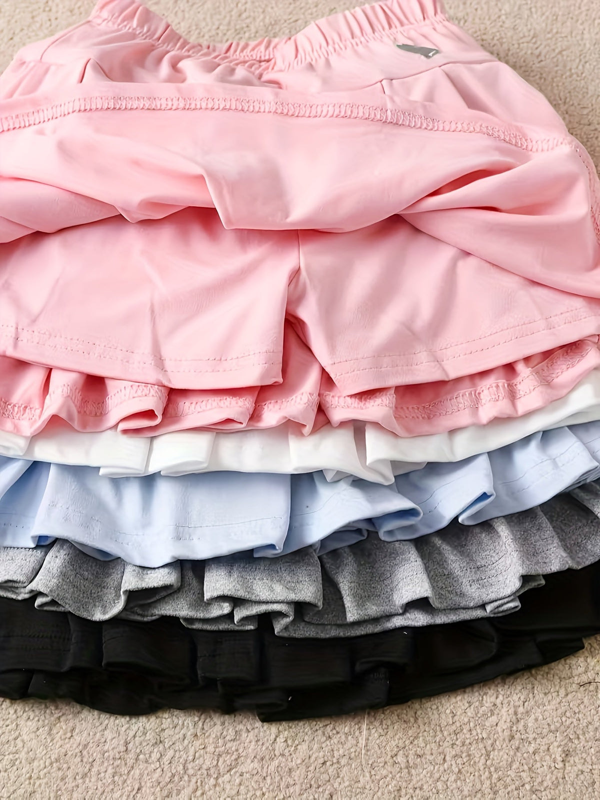 Girls' Outfit Set – Girls' Mixed colors Pleated Pants – view 10