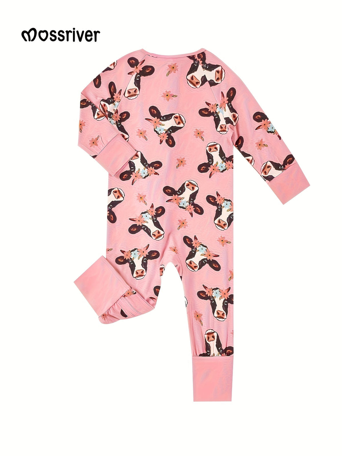 Girls' Pajama Set – Baby Girl Cartoon Sleepwear – view 7