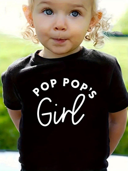 Girls' Pop Pop Girl T-Shirt - Cotton Graphic – view 5