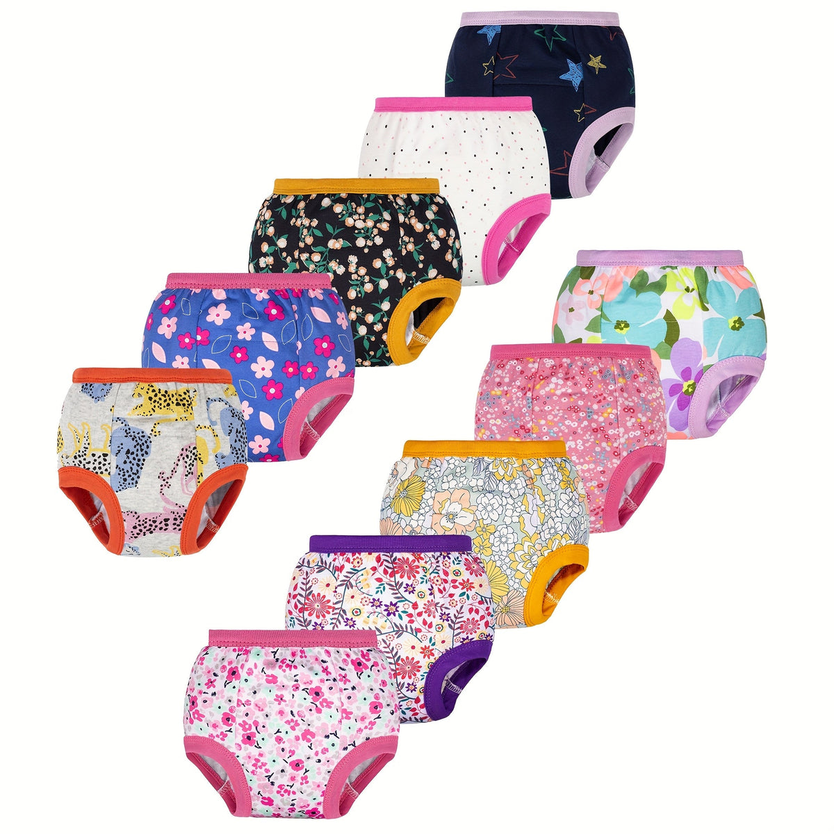 Girls' Potty Training Pants - 10-Pack Absorbent – main product image