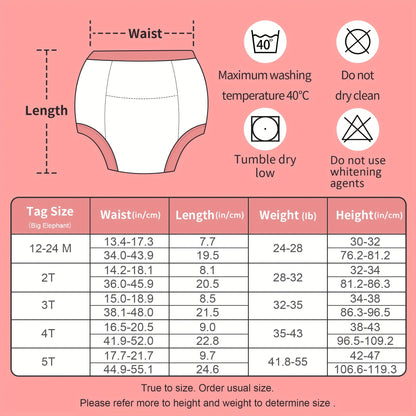 Girls' Potty Training Pants - 10-Pack Absorbent – view 2