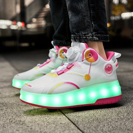 Girls Roller Shoes - Cushioned Comfort – main product image