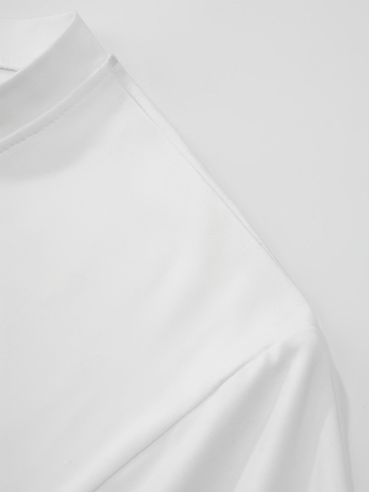 Girls's Graphic Print T-Shirt - Short Sleeve – White – view 4