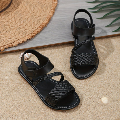 Girls Sandals - Breathable Mesh & Lightweight – Black option – view 9