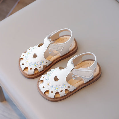 Girls Sandals - Comfort Fit – Beige – view 4
