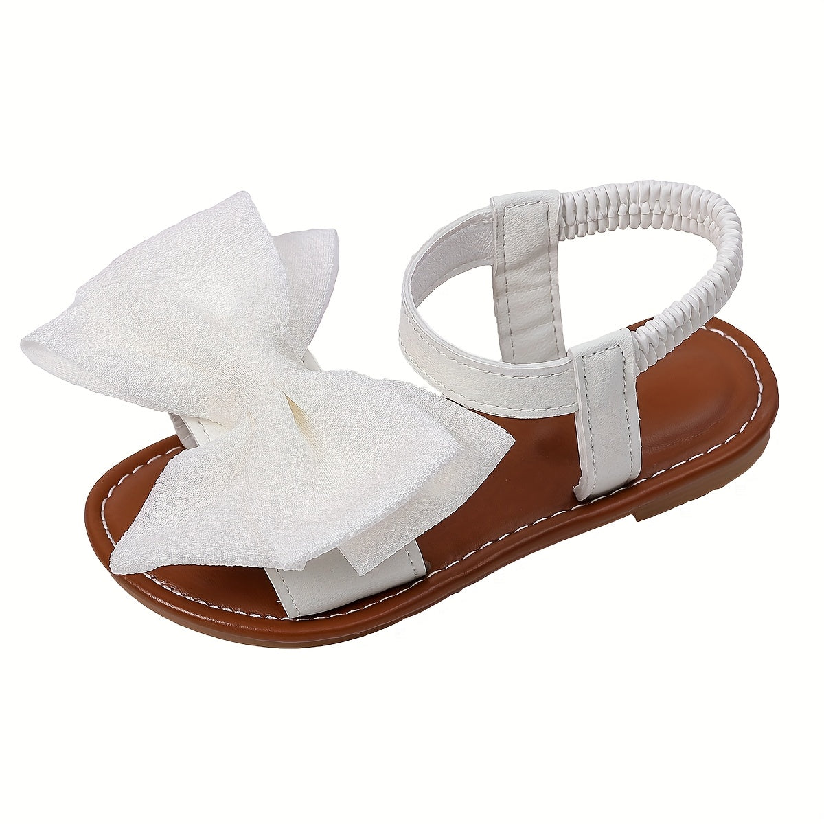 Girls Sandals - Comfort Fit – Black / White – view 5