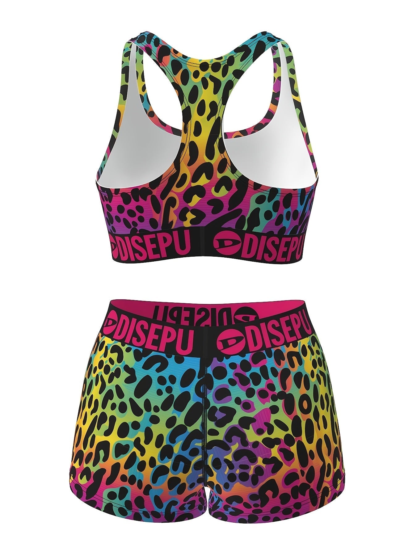 Girls' Shorts Outfit Set - High-Waist 2 detail view