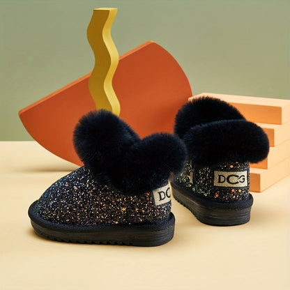 Girls Snow Boots - Comfort Fit – Black option – view 3