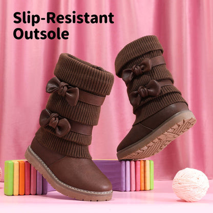 Girls Snow Boots - Plush Lined – 33-Variant Selection – view 2
