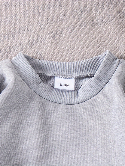Girls' Solid Color Outfit Set - Fall – view 9