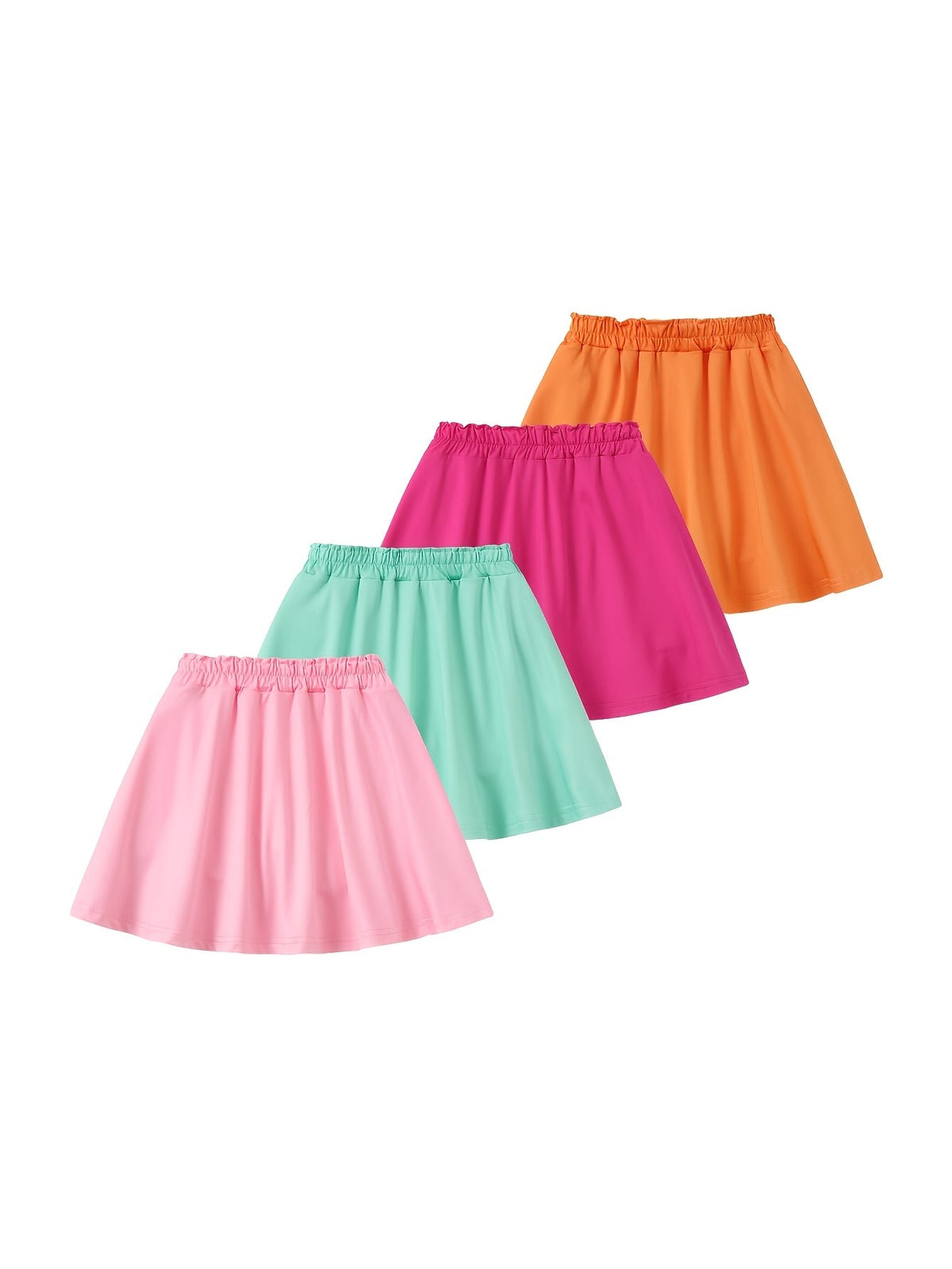 Girls' Solid Color Shorts - Summer – view 9