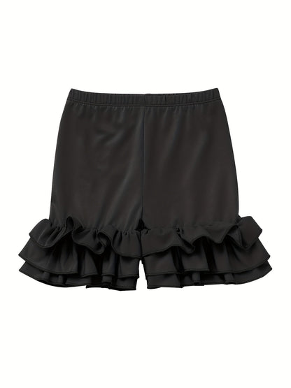 Girls' Solid Color Shorts - Summer 9189 – view 7