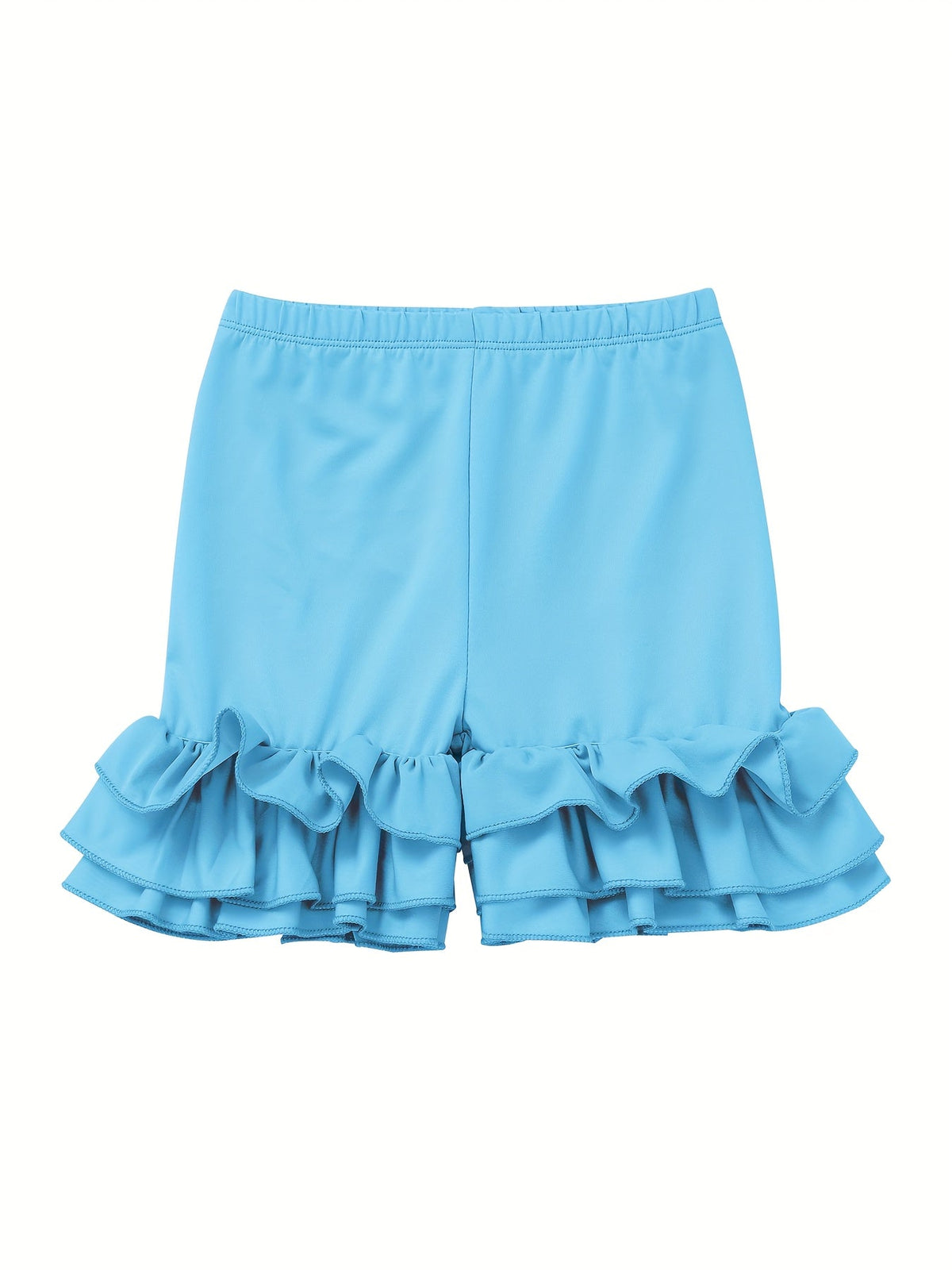 Girls' Solid Color Shorts - Summer 9189 – view 12