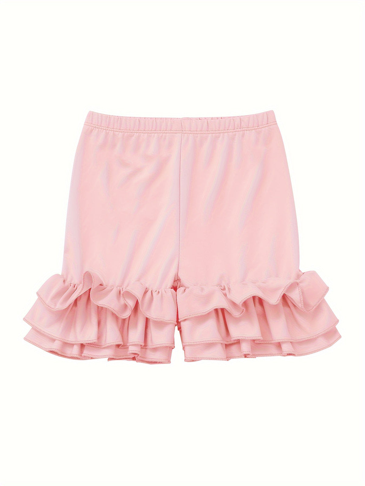 Girls' Solid Color Shorts - Summer 9189 – view 15